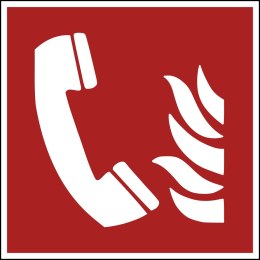 Znak F006 Telefon alarmowania pożarowego PLIK ELEKTRONICZNY