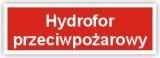 Znak 12 Hydrofor przeciwpożarowy 300x100 PB