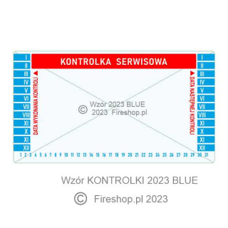 Kontrolka serwisowa 2023 BLUE 25FS