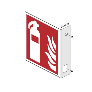 Wysięgnik do znaków 3D L 150x150mm PCV