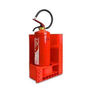 Gaśnica GP-6x GL + osłona WAVES fala RED