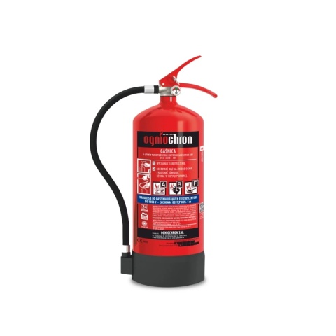 Gaśnica pianowa GPN-6x ABF Ogniochron + Szafka SG600SL BO