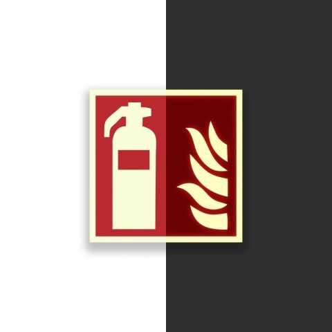 Gaśnica proszkowa GP- 2x ABC /OGNIOCHRON + znak