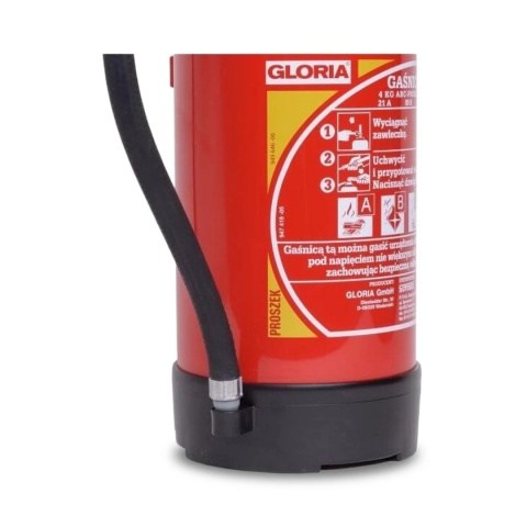 Gaśnica proszkowa GP- 4x ABC /GLORIA