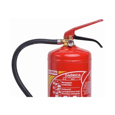 Gaśnica proszkowa GP- 4x ABC /GLORIA