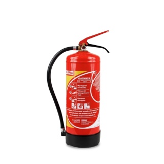 Gaśnica proszkowa GP- 6x ABC GLORIA GX stopa