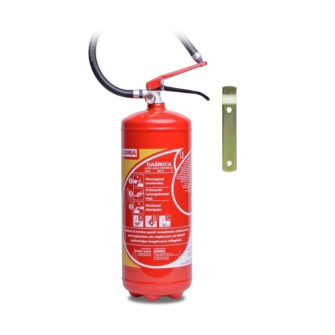 Gaśnica proszkowa GP-6x ABC GLORIA PDE