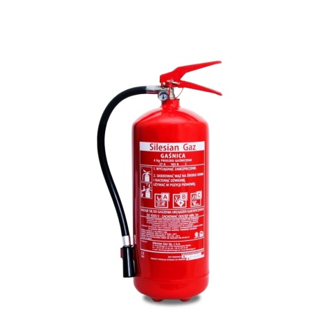 Gaśnica proszkowa GP-6x ABC /SILESIA