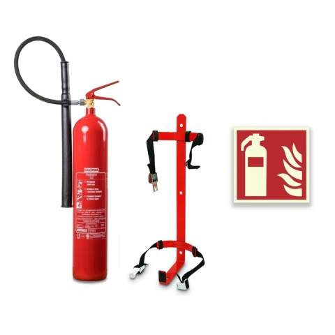 Gaśnica śniegowa GS-5x B /GLORIA + wieszak + znak