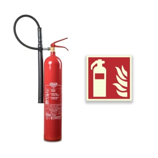 Gaśnica śniegowa GS-5x B /GZWM + znak