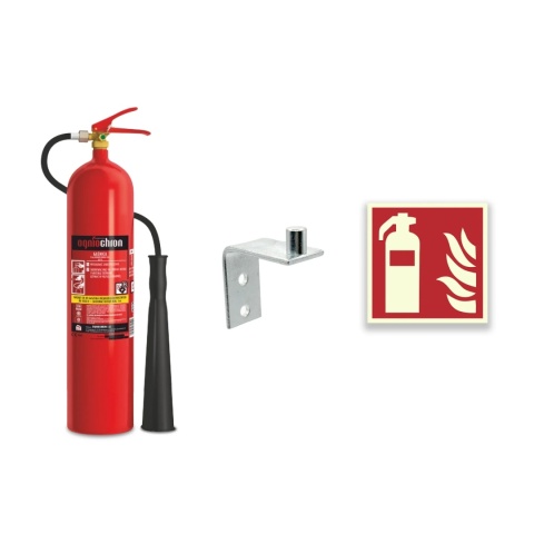 Gaśnica śniegowa GS-5xUDT Ogniochoron +wieszak HAK+znak