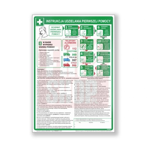 Instrukcja BHP udzielania pierwszej pomocy FS