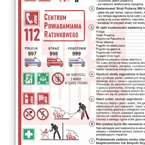 Instrukcja PPOZ alarmowa i postępowania FS