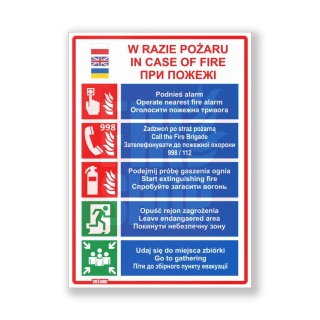 Instrukcja PPOZ alarmowania PL EN UKR 15x20