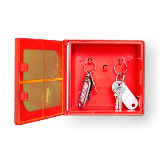 Kasetka na klucz do drzwi ewakuacyjnych bezpieczna