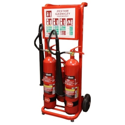 Mobilny Zestaw Gaśniczy Trolley MZG-GS5xx2
