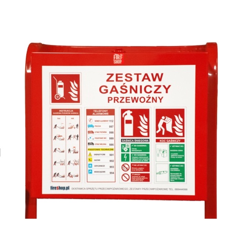 Mobilny Zestaw Gaśniczy Trolley MZG-GS5xx2