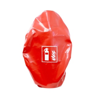 Pokrowiec na gaśnice GP9-12 (plandeka czerwona+gu)