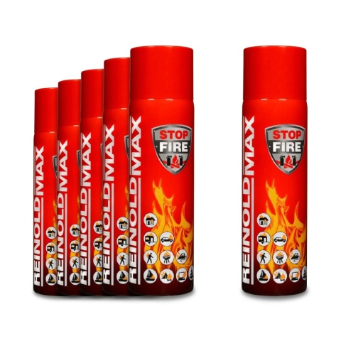 Spray gaśniczy REINOLDMAX 500ml Zestaw 5+1