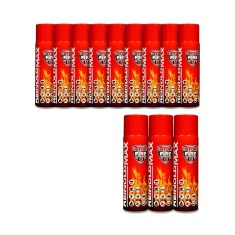 Spray gaśniczy REINOLDMAX 500ml Zestaw 9+3