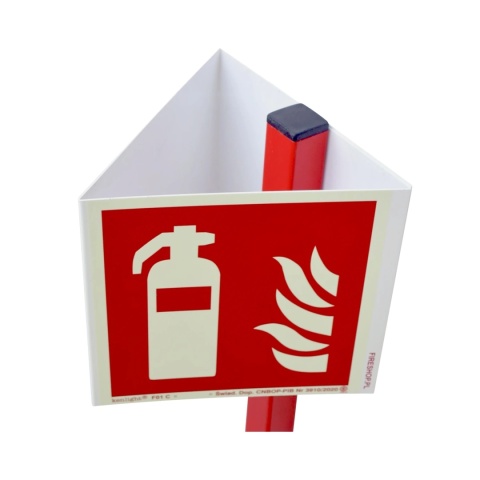 Stojak na gaśnice z masztem SGM2x (4-12)