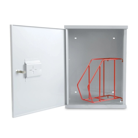 Szafka hydrantowa zawieszana H-520/Z/180/FS biała