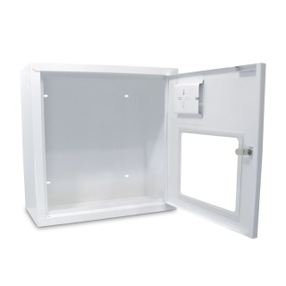 Szafka na defibrylator MB biała