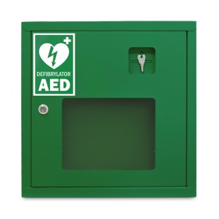 Szafka na defibrylator MB zielona