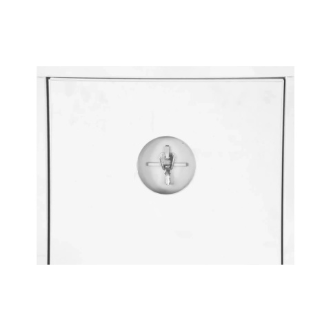 Szafka na gaśnice SG600 bez okna/M biała 9003