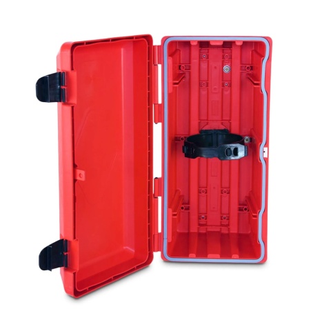 Szafka na gaśnice z tworzywa ADAMAND 6 bez okna Czerwona