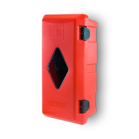 Szafka na gaśnice z tworzywa ADAMAND 6 z oknem