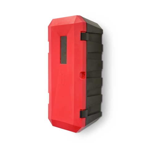 Szafka na gaśnice z tworzywa DIA-MONT z opaskami