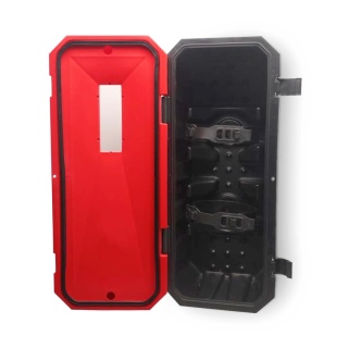 Szafka na gaśnice z tworzywa DIA-MONT z opaskami