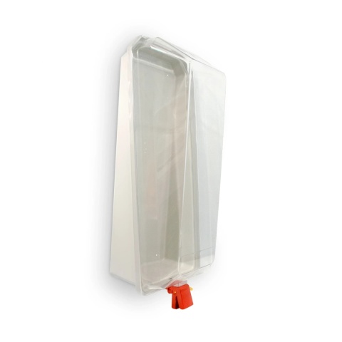 Szafka na gaśnice z tworzywa PCV 5/12 KRISTALL bezbarwna