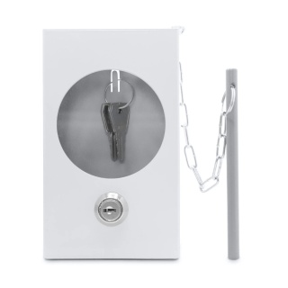 Szafka na klucz SKL- M + zbijak biała