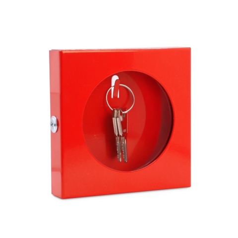 Szafka na klucz do drzwi ewakuacyjnych MB Mini czerwona