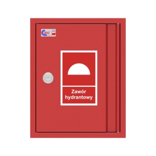 Szafka ochronna na zawór SWSP-N1 suchy pion czerwon