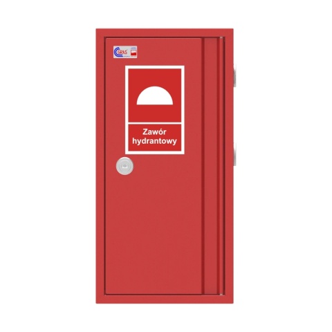 Szafka ochronna na zawór SWSP-W2/S suchy pion czer.