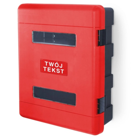 Szafka z tworzywa DUAL RED 616/735/270 Z Oknem