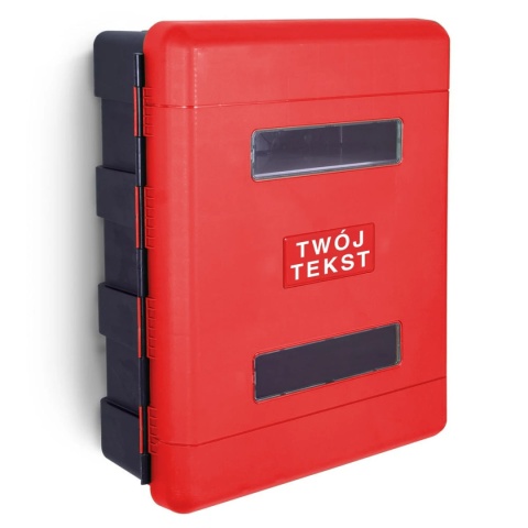 Szafka z tworzywa DUAL RED 616/735/270 Z Oknem