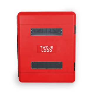 Szafka z tworzywa DUAL RED 616/735/270 Z Oknem