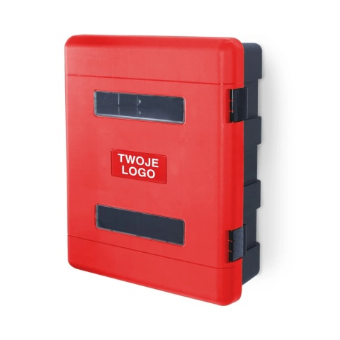 Szafka z tworzywa DUAL RED 616/735/270 Z Oknem
