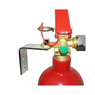 Urządzenie gaśnicze GSE- 2x + wieszak hakowy