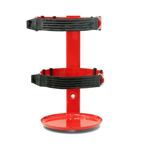 Wieszak gaśnicy talerzowy z 2 opaskami 6kg K/Q/S