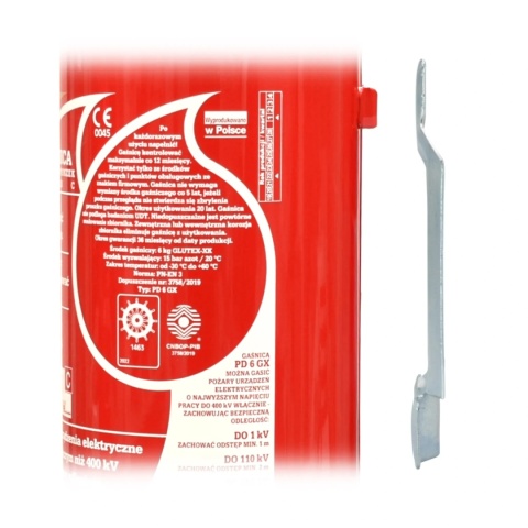 Wieszak gaśnicy uniwersalny "FS" ART 1 zaczepowy