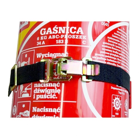 Wieszak gaśnicy z opaską i dociskiem STRONG VEHICLE MOBILE