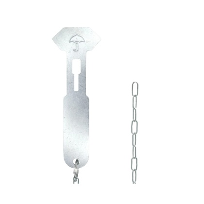 Zbijak młoteczek do szybki z łańcuszkiem