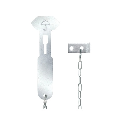 Zbijak - młoteczek do zbicia szybki z łańcusz + L