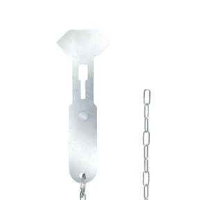 Zbijak - młoteczek do zbicia szybki z łańcuszkiemM