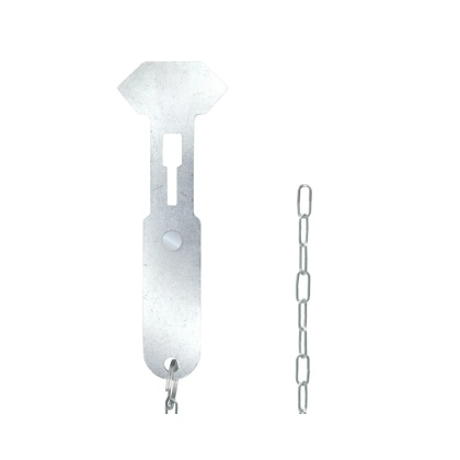 Zbijak - młoteczek do zbicia szybki z łańcuszkiemM